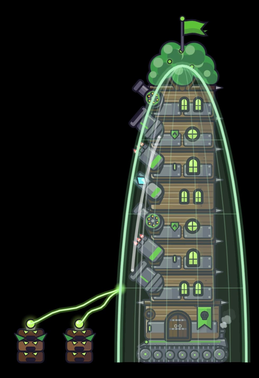 Ironbark Keep, the Evergreen Forest boss tower