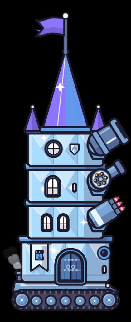 Crystal Citadel castle skin
