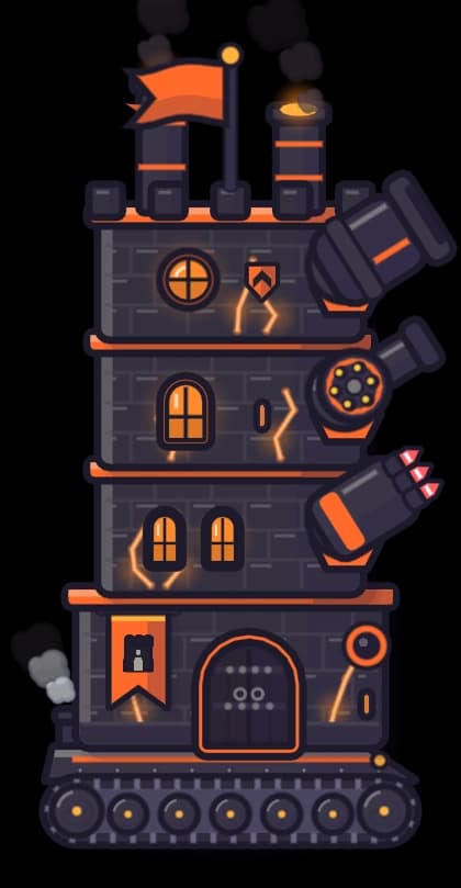 Obsidian Forge castle skin